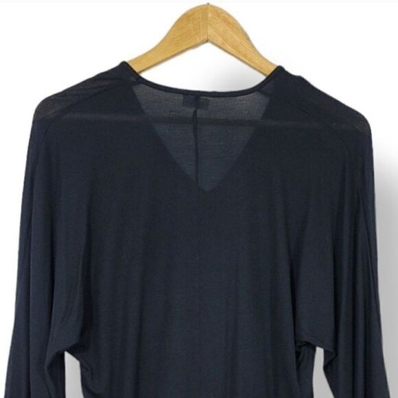 La Perla Studio Modal Jersey Knit Nightgown Sleep Dress in Navy Blue Size 40/Med - Picture 4 of 13